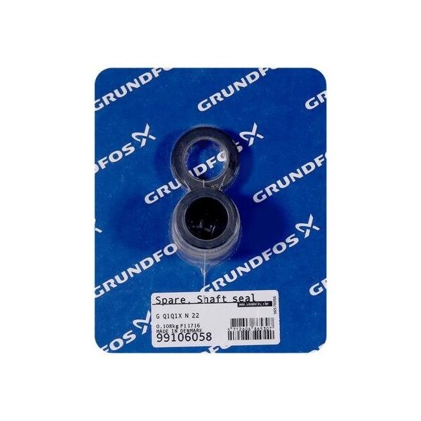 Pump Repair Parts- Spare, Shaft seal type G Q1Q1X N 22.